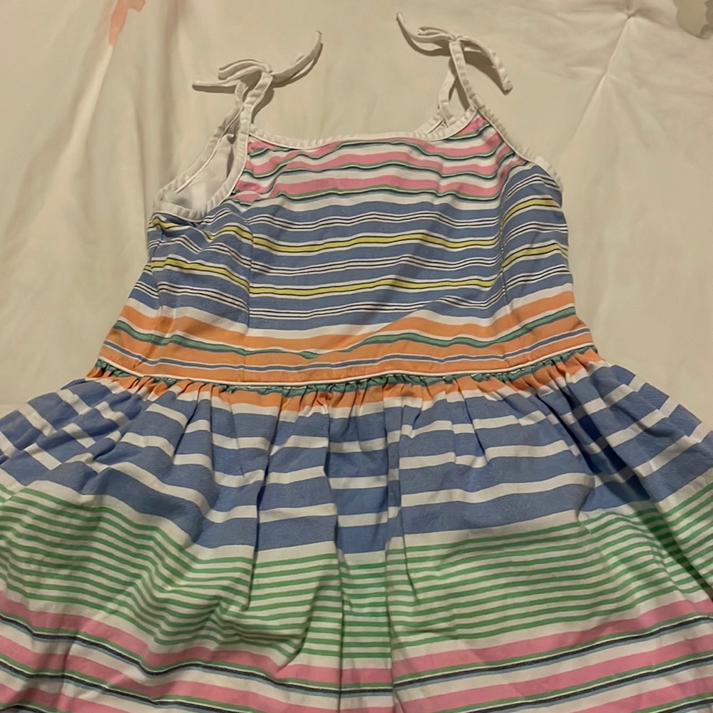 Beautiful colorful stripes dress. Perfect for Spring or Summer.
